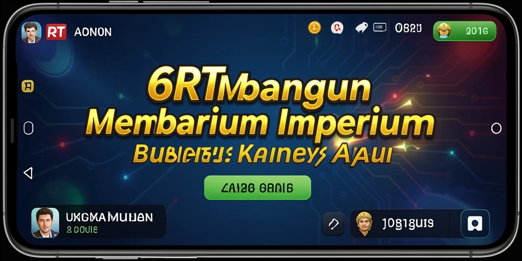 Tampilan menarik dari gameplay 6RT dengan berbagai strategi Tycoon.