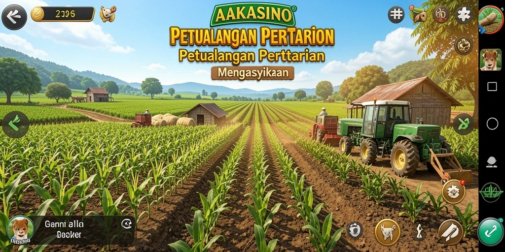 Tangkapan layar AAKASINO menampilkan dunia pertanian yang penuh warna dan menarik.