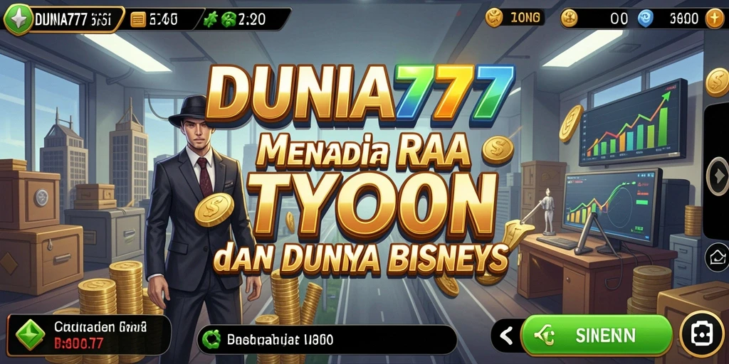 Gameplay DUNIA777 yang seru dalam membangun bisnis.