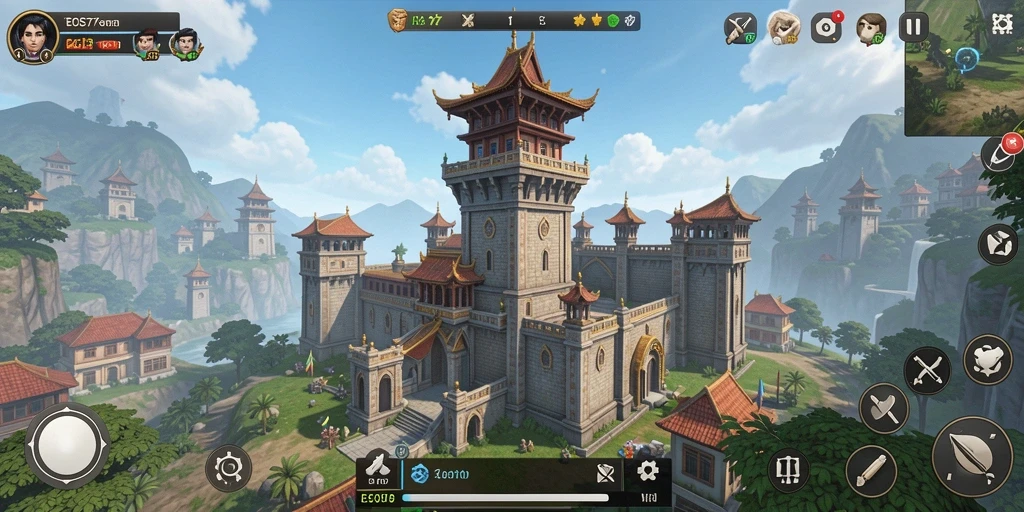 Gameplay seru dalam permainan Tower Defense dengan strategi menakjubkan.