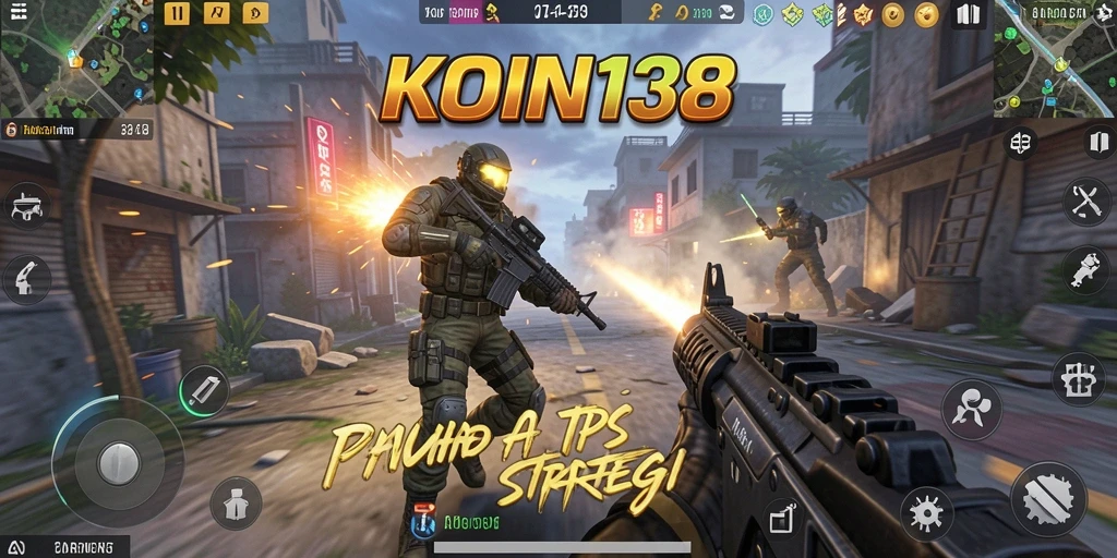 Screenshot gameplay KOIN138 dengan aksi menegangkan di lapangan.
