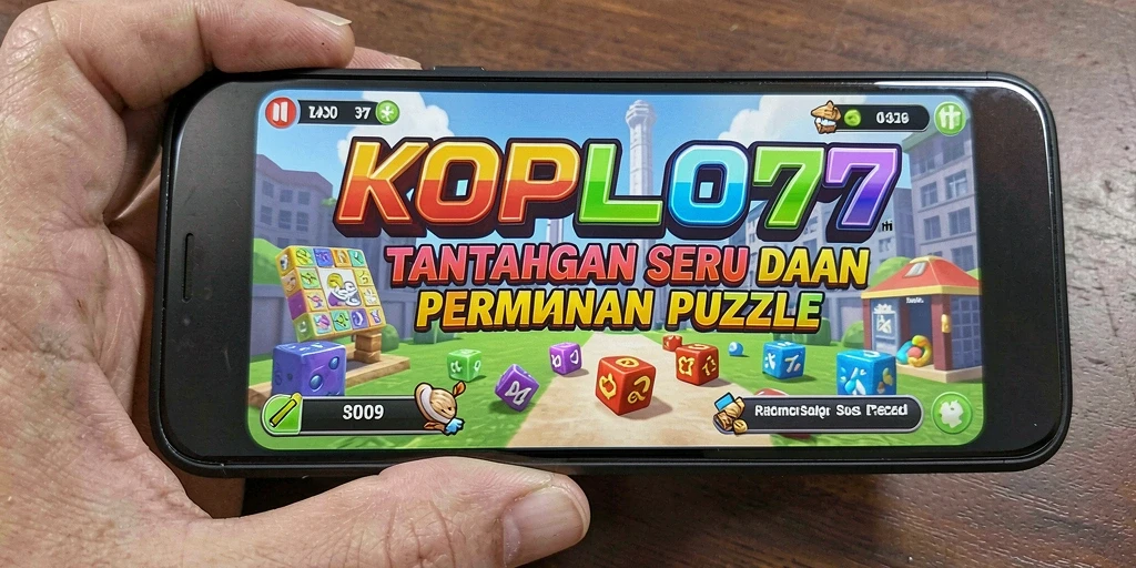 Tampilan gameplay KOPLO77 dengan teka-teki menantang dan interaksi pengguna.