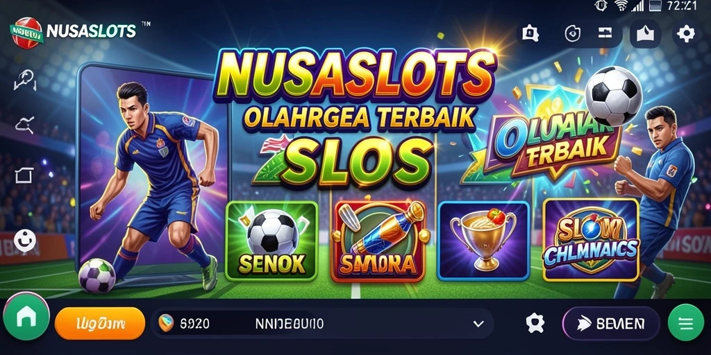 Gameplay menarik dari NUSASLOTS dengan tema olahraga yang bervariasi.