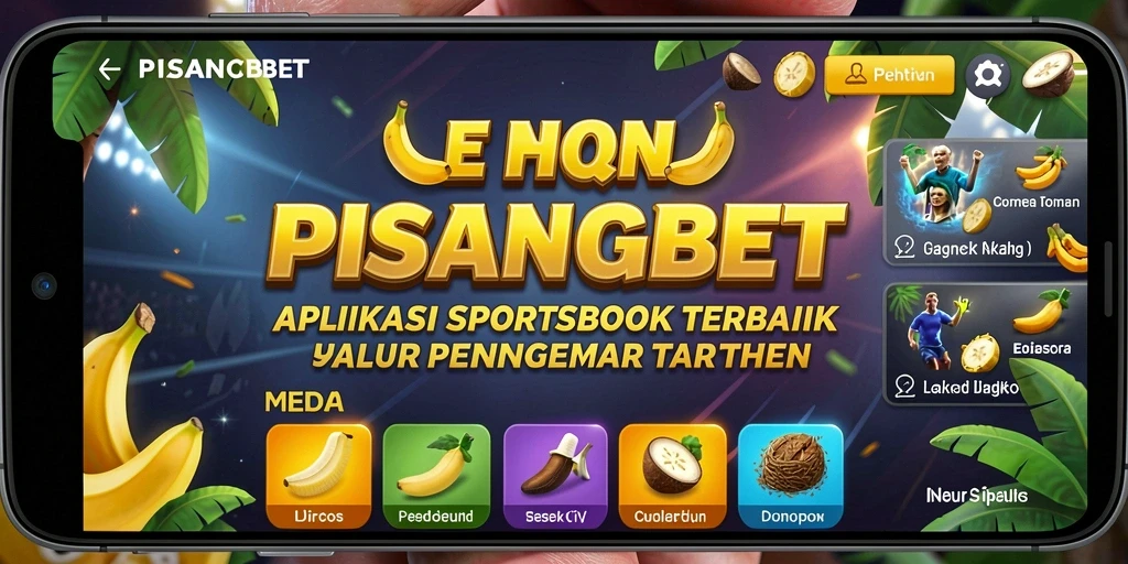 Tampilan pengguna PISANGBET saat bertaruh pada olahraga secara real-time.