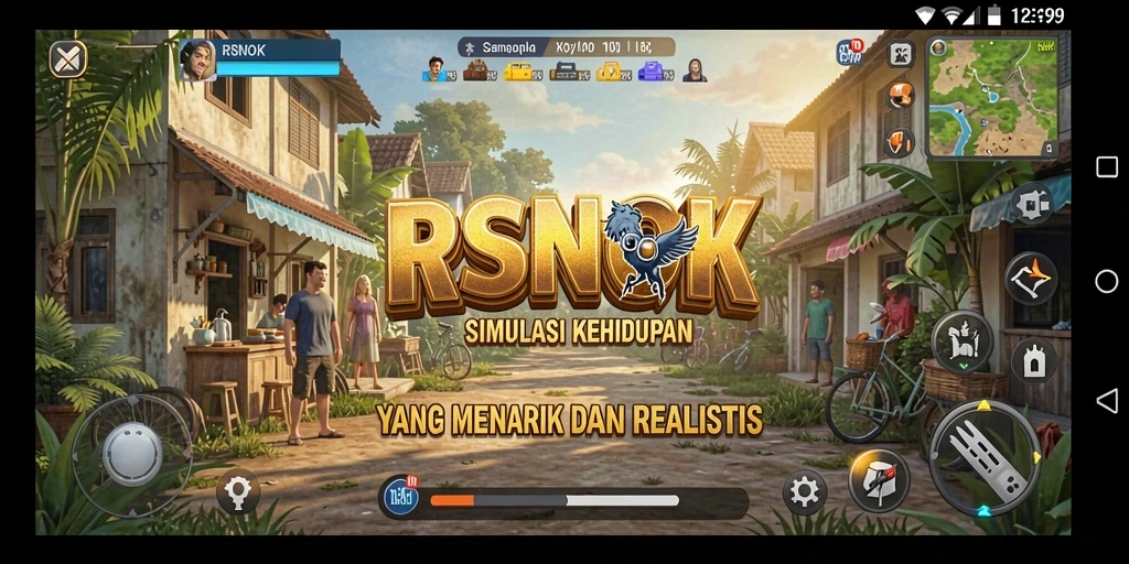 Tampilan gameplay Simulation RSNOK yang mengasyikkan dan realistis.