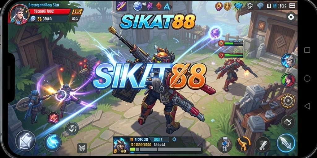 Tampilan menarik dari gameplay SIKAT88 yang penuh strategi.