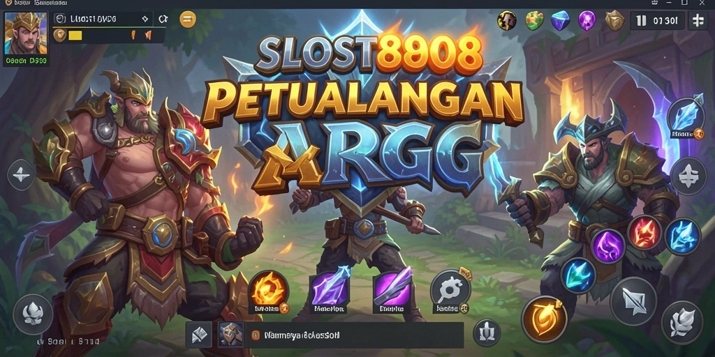 Tampilan seru dari permainan SLOST8808 dalam aksi ARPG.