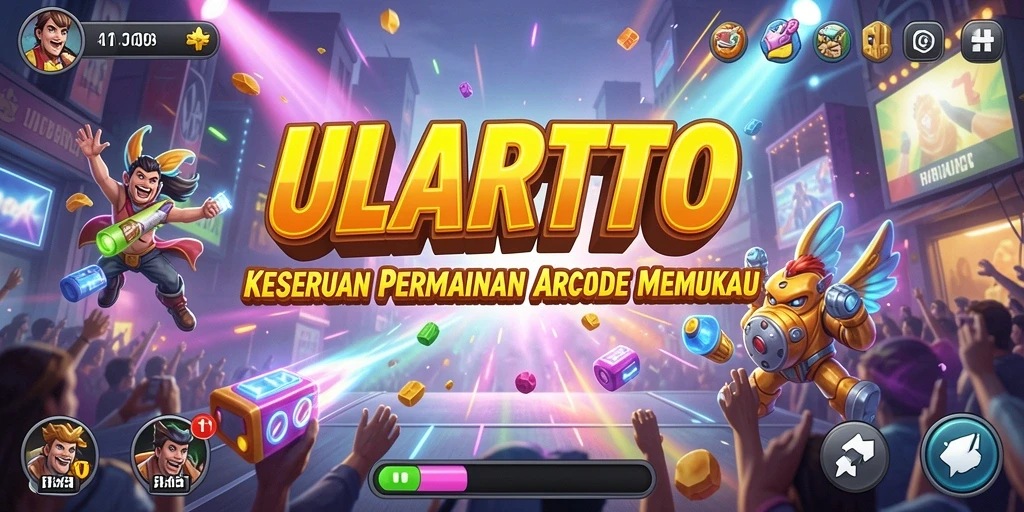 Tampilan gameplay ULARTOTO yang seru dan menantang para pemain.
